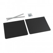 ΛΑΣΠΩΤΗΡΕΣ ΦΟΡΤΗΓΟΥ ΜΑΥΡΟΙ UNIVERSAL 35x30cm 2ΤΕΜ. Λασπωτήρες americat.gr