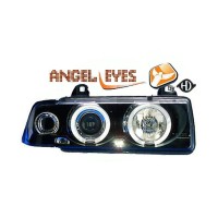 Φανάρια diederichs Angel Eyes BMW ΣΕΙΡΑ 3 E36 90-99 COUPE/CABRIO (Μαύρο) BMW americat.gr