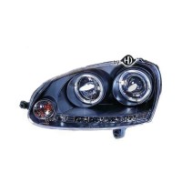 ΦΑΝΑΡΙΑ ΓΙΑ VW GOLF 5 10.03-09.08 / GOLF 5+6 VARIANT / JETTA 5 05-10 ANGELEYES BLACK (H1+H1) VW americat.gr