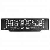 ΒΑΣΗ ΣΤΗΡΙΞΗΣ ΠΙΝΑΚΙΔΑΣ 53,1x14,6cm ΜΑΥΡΟ ΧΡΩΜΑ LAMPA - 1 TEM. Πινακίδες και Σήμανση americat.gr