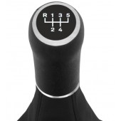 SKODA OCTAVIA2 /YETI /SUPERB 3T 08+ ΠΟΜΟΛΟ 5 ΤΑΧΥΤΗΤΩΝ ΜΕ ΜΑΥΡΗ ΦΟΥΣΚΑ ORIGINAL Μαρκέ Πόμολα Φούσκες Ταχυτήτων americat.gr