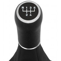 SKODA OCTAVIA2 /YETI /SUPERB 3T 08+ ΠΟΜΟΛΟ 5 ΤΑΧΥΤΗΤΩΝ ΜΕ ΜΑΥΡΗ ΦΟΥΣΚΑ ORIGINAL Μαρκέ Πόμολα Φούσκες Ταχυτήτων americat.gr