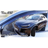 Heko - Ανεμοθραύστες για Audi Q6 E-Tron Sportback 5 Doors 2024+ Ζευγάρι Απο Εύκαμπτο Φιμέ Πλαστικό - 2 τεμ. (ΑΝΕΜ.20201) ΑΝΕΜΟΘΡΑΥΣΤΕΣ americat.gr