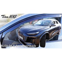 Heko - Ανεμοθραύστες για Audi Q6 E-Tron Sportback 5 Doors 2024+ Ζευγάρι Απο Εύκαμπτο Φιμέ Πλαστικό - 2 τεμ. (ΑΝΕΜ.20201) ΑΝΕΜΟΘΡΑΥΣΤΕΣ americat.gr