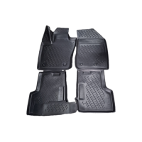 ΠΑΤΑΚΙΑ ΣΕ ΣΚΑΦΗ TPE ΛΑΣΤΙΧΟ ΓΙΑ FIAT 500X 2014+ ΣΕ ΜΑΥΡΟ ΧΡΩΜΑ NOVLINE - 4 ΤΕΜ. Fiat americat.gr