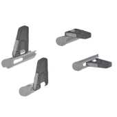 Nordrive - Stop Πλαϊνά για Μπάρες Kargo Plus για Επιβατικά Αυτοκίνητα και Φορτηγά - 2 τεμ. (N11032) Άκρα για Μπάρες americat.gr