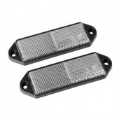 ΑΝΤΑΝΑΚΛΑΣΤΙΚΑ ΛΕΥΚΑ EURO-NORM 90x35mm 2ΤΕΜ Ανακλαστήρες americat.gr