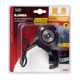 ΦΩΣ ΟΓΚΟΥ ΦΟΡΤΗΓΟΥ ILUMIA L 24V 2LED ΛΕΥΚΟ/ΚΟΚΚΙΝΟ ΔΕΞΙ 1ΤΕΜ. Φώτα Ογκου americat.gr