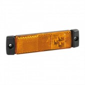 ΦΩΣ ΘΕΣΕΩΣ ΦΟΡΤΗΓΟΥ 24V 3LED ΠΟΡΤΟΚΑΛΙ 130x30mm 1ΤΕΜ. Φώτα Ογκου americat.gr