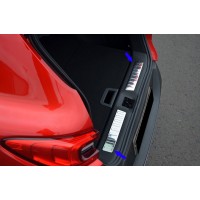 TRIM ΠΟΡΤ ΜΠΑΓΚΑΖ ΧΡΩΜΙΟ ΜΕΤΑΛΛΙΚΟ S-DIZAYN ΓΙΑ RENAULT KADJAR 2015+ - 2 ΤΕΜ. Διάφορα Διακοσμητικά Χρωμίου americat.gr