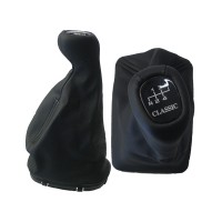 Πόμολο Ταχυτήτων με Φούσκα Δερματίνη για MERCEDES E-KLAS W210 1995+ ΕΚΔΟΣΗ CLASSIC Μαρκέ Πόμολα Φούσκες Ταχυτήτων americat.gr