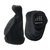 Πόμολο Ταχυτήτων με Φούσκα Δερματίνη για MERCEDES C-KLAS W203 2000+ΕΚΔΟΣΗ AMG Μαρκέ Πόμολα Φούσκες Ταχυτήτων americat.gr