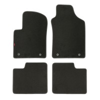 Lampa - Πατάκια μοκέτα μαύρα για Fiat 500 3d 07/07>11/24 για προστασία του εσωτερικού από βρωμιά νερό και φθορές, με αντιολισθητικό σχεδιασμό και σταθερή εφαρμογή για ασφαλή συγκράτηση στο δάπεδο του οχήματος – 4 τεμ. (L2338.2) Fiat americat.gr