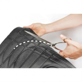 ΠΑΤΑΚΙ ΠΟΡΤ ΜΠΑΓΚΑΖ EUROPE ΛΑΣΤΙΧΟ 120 Χ 80 cm (ΜΑΥΡΟ) - 1 ΤΕΜ. Διεθνή Πατάκια Πορτ Μπαγκάζ americat.gr