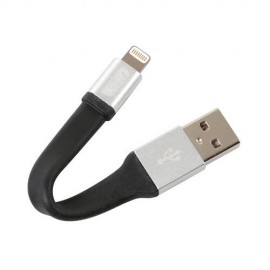 ΜΠΡΕΛΟΚ ΜΕ USB ΚΑΛΩΔΙΟ ΦΟΡΤΙΣΗΣ ΚΑΙ ΣΥΓΧΡΟΝΙΣΜΟΥ APPLE 10 PIN LIGHTING (10 cm) Καλώδια americat.gr
