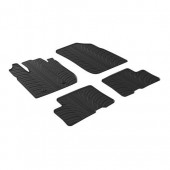 LAMPA - ΠΑΤΑΚΙΑ ΑΥΤΟΚΙΝΗΤΟΥ ΑΠΟ ΛΑΣΤΙΧΟ ΓΙΑ DACIA DUSTER 4X4 02/2018+ ΣΕ ΜΑΥΡΟ ΧΡΩΜΑ ME ΚΟΥΜΠΩΜΑΤΑ - 4 ΤΕΜ. Dacia americat.gr