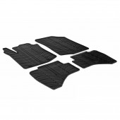 Lampa - Πατάκια Αυτοκινήτου για Citroen C1/C1 Airscape 3/5 doors 2014 > 03/2021, Peugeot 108/108 Top! 3/5 doors 06/2014 > 03/2021, Toyota Aygo 2014 > 2021 από Λάστιχο σε Μαύρο Χρώμα με Κουμπώματα - Σετ 4 Τεμ. (L2460.3) Citroen americat.gr