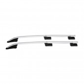 ΜΠΑΡΕΣ ΟΡΟΦΗΣ ΓΙΑ CITROEN NEMO 2008+ /PEUGEOT BIPPER 2008+ / FIAT FIORINO 2008+ ΠΑΡΑΛΛΗΛΕΣ ΑΛΟΥΜΙΝΙΟΥ 2 ΤΕΜ. ΑΣΗΜΙ Παράλληλες Μπάρες Οροφής americat.gr