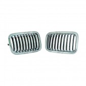 BMW ΣΕΙΡΑ 3 E36 90-09.96 COUPE/CABRIO/COMPACT ΜΑΣΚΑΚΙΑ ΕΜΠΡΟΣ SPORT-LOOK ΧΡΩΜΙΟ (ΚΑΡΔΙΕΣ) Μάσκες Μπροστινές americat.gr