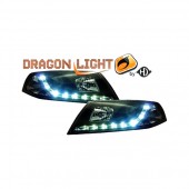 ΦΑΝΑΡΙΑ ΓΙΑ SKODA OCTAVIA 5 05.04-09.08 DRAGONLIGHT+LED BLACK Skoda americat.gr