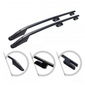 ΠΑΡΑΛΛΗΛΕΣ ΜΠΑΡΕΣ ΟΡΟΦΗΣ ΑΛΟΥΜΙΝΙΟΥ ΣΕ ΜΑΥΡΟ ΧΡΩΜΑ SPORT L2 ΓΙΑ FORD TOURNEO CUSTOM 2013-2023 ΜΕΓΙΣΤΟ ΒΑΡΟΣ ΦΟΡΤΙΟΥ 75KG OMTEC - 2 TEM. Παράλληλες Μπάρες Οροφής americat.gr