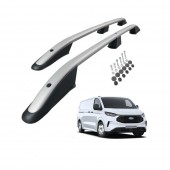 ΠΑΡΑΛΛΗΛΕΣ ΜΠΑΡΕΣ ΟΡΟΦΗΣ ΑΛΟΥΜΙΝΙΟΥ ELEGANCE L1 ΓΙΑ FORD TOURNEO CUSTOM 2023+ ΜΕΓΙΣΤΟ ΒΑΡΟΣ ΦΟΡΤΙΟΥ 75KG OMTEC - 2 TEM. Παράλληλες Μπάρες Οροφής americat.gr