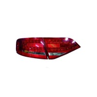 Πισινά Φανάρια diederichs AUDI A4 Β8 07+ LIMOUSINE RED/CLEAR+LED Audi americat.gr