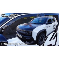 Heko - Ανεμοθραύστες για Renault 4 E-Tech Electric 5 Doors 2025+ ΣΕΤ ΑΝΕΜΟΘΡΑΥΣΤΕΣ (4ΤΕΜ) Σετ Αυτοκινήτου Απο Εύκαμπτο Φιμέ Πλαστικό - 4 τεμ. (ΑΝΕΜ.SET27038) ΑΝΕΜΟΘΡΑΥΣΤΕΣ americat.gr
