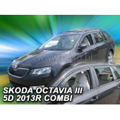 ΑΝΕΜΟΘΡΑΥΣΤΕΣ ΓΙΑ SKODA OCTAVIA 3 A7 2013+ SW / COMBI 5D ΣΕΤ ΑΥΤΟΚΙΝΗΤΟΥ ΑΠΟ ΕΥΚΑΜΠΤΟ ΦΙΜΕ ΠΛΑΣΤΙΚΟ HEKO - 4 ΤΕΜ. ΑΝΕΜΟΘΡΑΥΣΤΕΣ americat.gr