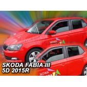 ΑΝΕΜΟΘΡΑΥΣΤΕΣ ΓΙΑ SKODA FABIA III 5D 2014+ HTB ΜΑΚΡΥ ΣΕΤ ΑΥΤΟΚΙΝΗΤΟΥ ΑΠΟ ΕΥΚΑΜΠΤΟ ΦΙΜΕ ΠΛΑΣΤΙΚΟ HEKO - 4 ΤΕΜ. ΑΝΕΜΟΘΡΑΥΣΤΕΣ americat.gr
