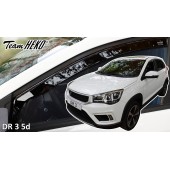 Heko - Ανεμοθραύστες για Dr 3 5 Doors 2018-2022 Ζευγάρι Απο Εύκαμπτο Φιμέ Πλαστικό - 2 τεμ. (ΑΝΕΜ.29135) ΑΝΕΜΟΘΡΑΥΣΤΕΣ americat.gr