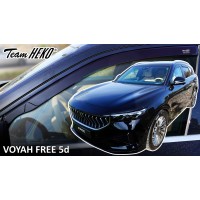Heko - Ανεμοθραύστες για Voyah Free 5 Doors 2021+ Ζευγάρι Απο Εύκαμπτο Φιμέ Πλαστικό - 2 τεμ. (ΑΝΕΜ.29139) ΑΝΕΜΟΘΡΑΥΣΤΕΣ americat.gr