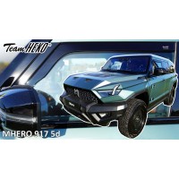 Heko - Ανεμοθραύστες για M-Hero 917 5 Doors 2023+ Ζευγάρι Απο Εύκαμπτο Φιμέ Πλαστικό - 2 τεμ. (ΑΝΕΜ.29141) ΑΝΕΜΟΘΡΑΥΣΤΕΣ americat.gr