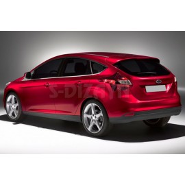 TRIM ΠΑΡΑΘΥΡΩΝ ΑΝΟΞ.ΑΤΣΑΛΙ ΧΡΩΜΙΟ S-DIZAYN ΓΙΑ FORD FOCUS 5D HB 2011+ - 8ΤΕΜ Αυτοκόλλητα Προφίλ και Τριμ americat.gr