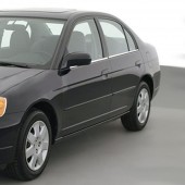 TRIM ΠΑΡΑΘΥΡΩΝ ΑΥΤΟΚΟΛΛΗΤΑ ΧΡΩΜΙΟΥ ΓΙΑ HONDA CIVIC 4D 02-06 4ΤΕΜ. Διάφορα Διακοσμητικά Χρωμίου americat.gr