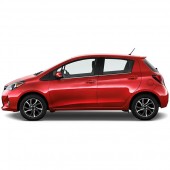 TRIM ΠΑΡΑΘΥΡΩΝ ΑΥΤΟΚΟΛΛΗΤΑ ΧΡΩΜΙΟΥ 4ΤΕΜ. ΓΙΑ TOYOTA YARIS 5D 2012+ Διάφορα Διακοσμητικά Χρωμίου americat.gr