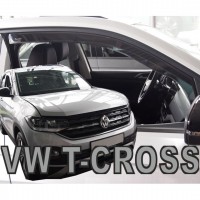 VW T-CROSS 5D 2019+ ΖΕΥΓΑΡΙ ΑΝΕΜΟΘΡΑΥΣΤΕΣ ΑΠΟ ΕΥΚΑΜΠΤΟ ΦΙΜΕ ΠΛΑΣΤΙΚΟ HEKO - 2 ΤΕΜ. ΑΝΕΜΟΘΡΑΥΣΤΕΣ americat.gr