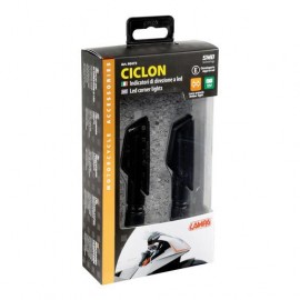 ΦΛΑΣ ΜΟΤΟ CICLON ΜΑΥΡΑ 12V SMD LED 91x25mm LED Φλας americat.gr