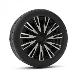 ΤΑΣΙΑ SHINKU SILVER/BLACK 14'' TECH-ONE ΜΑΥΡΟ/ΑΣΗΜΙ ΣΕΤ 4ΤΕΜ. Προϊόντα americat.gr
