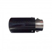 Amio - Άκρο Μπούκα Εξάτμισης MT016C Inox για Απολήξεις 35-57mm Συνολικού Μήκους 145mm από Ανοξείδωτο Χάλυβα για Βελτίωση Εμφάνισης και Ήχου Αυτοκινήτου - 1 τεμ. (01316/AM) Μπούκες Εξάτμισης americat.gr
