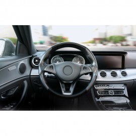 Lampa Ημι Κάλυμμα Λαβές Τιμονιού Αυτοκινήτου Sport Carbon Look Άοσμο PVC, universal - 2 τεμ. (L3307.4) Αξεσουάρ Τιμονιού americat.gr