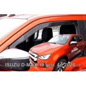 ΑΝΕΜΟΘΡΑΥΣΤΕΣ ΓΙΑ ISUZU D-MAX 2D/4D 2020+ ΖΕΥΓΑΡΙ ΑΠΟ ΕΥΚΑΜΠΤΟ ΦΙΜΕ ΠΛΑΣΤΙΚΟ HEKO - 2 ΤΕΜ. ΑΝΕΜΟΘΡΑΥΣΤΕΣ americat.gr