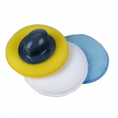 ΣΦΟΥΓΓΑΡΙΑ ΓΥΑΛΙΣΜΑΤΟΣ 130mm ΜΕ ΛΑΒΗ ΧΕΙΡΟΣ ΓΙΑ 3 ΧΡΗΣΕΙΣ ΕΦΑΡΜΟΓΗΣ ΑΛΟΙΦΩΝ LAMPA - 3 ΤΕΜ. Σφουγγάρια americat.gr