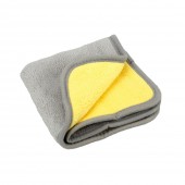 Lampa - Πανάκι καθαρισμού Microfibre (Μικροΐνες) Διπλής Όψης Premium (30x30 cm) - Γκρι / Κίτρινο - 1 τεμ. (L3717.9) Πανιά και Σφουγγάρια americat.gr
