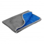 Lampa - Πανάκι καθαρισμού Microfibre (Μικροΐνες) Διπλής Όψης Premium (50x70 cm) - Γκρι / Μπλέ - 1 τεμ. (L3718.3) Πανιά και Σφουγγάρια americat.gr