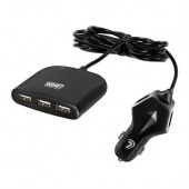 ΑΝΤΑΠΤΟΡΑΣ ΑΝΑΠΤΗΡΑ ME 5 USB 12/24V 11600mA 58W ΜΕ ΚΑΛΩΔΙΟ 180cm (FAST CHARGE) Φορτιστές 12 και 24V americat.gr