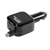 ΑΝΤΑΠΤΟΡΑΣ ΑΝΑΠΤΗΡΑ 12/24V ΜΕ 1 USB ΚΑΙ ΚΑΛΩΔΙΟ ΦΟΡΤΙΣΗΣ MICRO USB 90cm 3100mA FAST CHARGER Αντάπτορες americat.gr