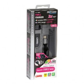 ΑΝΤΑΠΤΟΡΑΣ ΦΟΡΤΙΣΤΗΣ ΑΝΑΠΤΗΡΑ 12/24V 3000mA ΜΕ ΘΥΡΑ USB+ 1 USB TYPE-C ΜΕ ΚΑΛΩΔΙΟ 150cm FAST CHARGE Φορτιστές 12 και 24V americat.gr