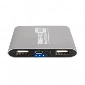 ΑΥΤΟΝΟΜΟΣ ΦΟΡΤΙΣΤΗΣ ΜΠΑΤΑΡΙΑΣ USB-MICRO USB ΑΣΗΜΙ Power Bank americat.gr
