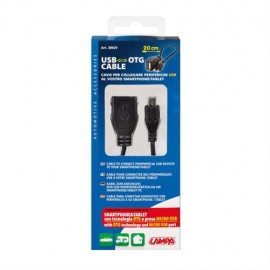 Αντάπτορας USB 12V με θύρα 5V USB σε MICRO USB με καλώδιο 20cm Αντάπτορες americat.gr
